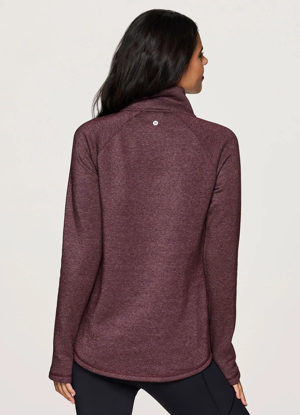 Prime Ready To Roll Fleece Zip Mock Neck Pullover - Image 12