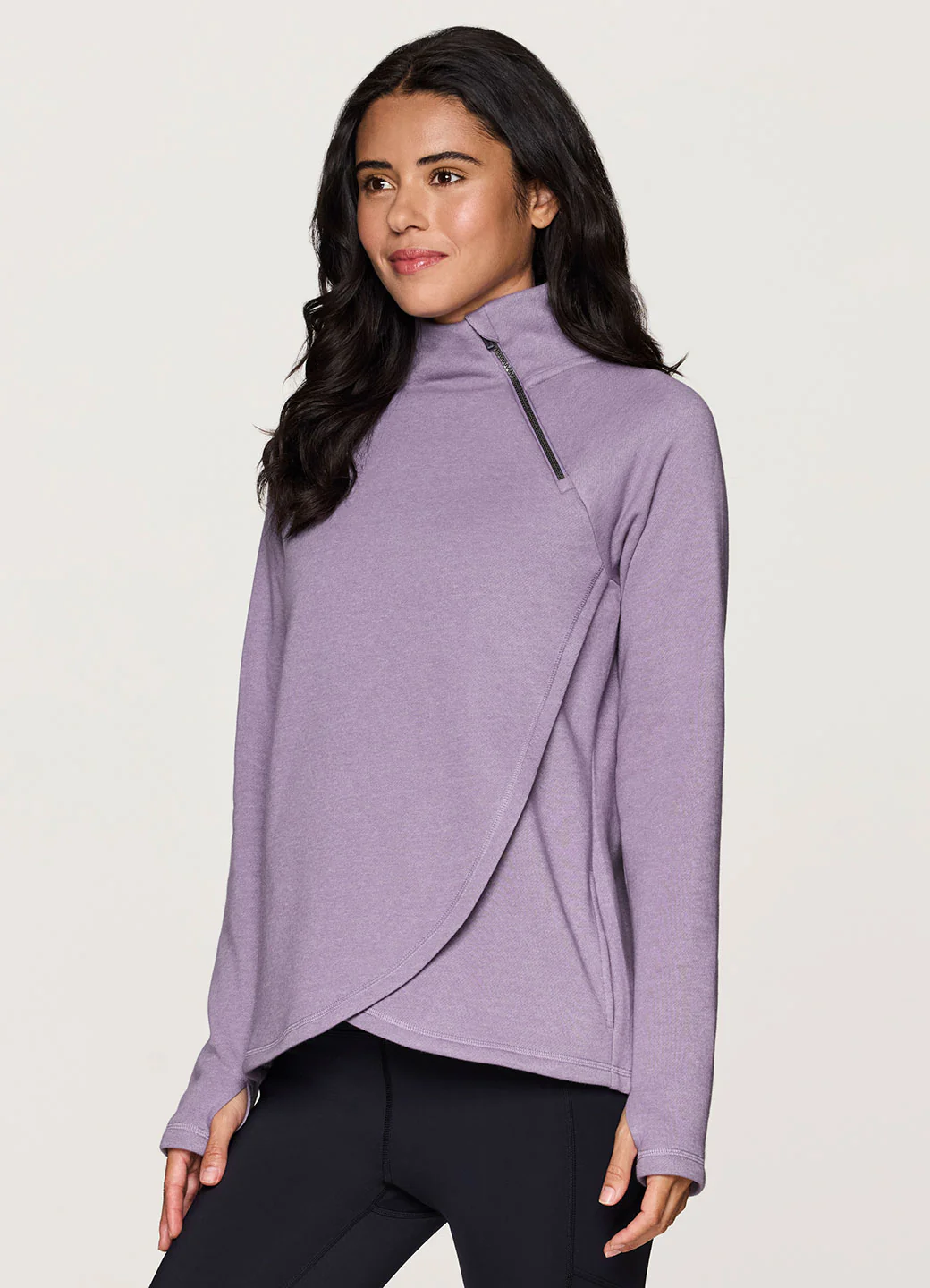 Prime Ready To Roll Fleece Zip Mock Neck Pullover - Image 18