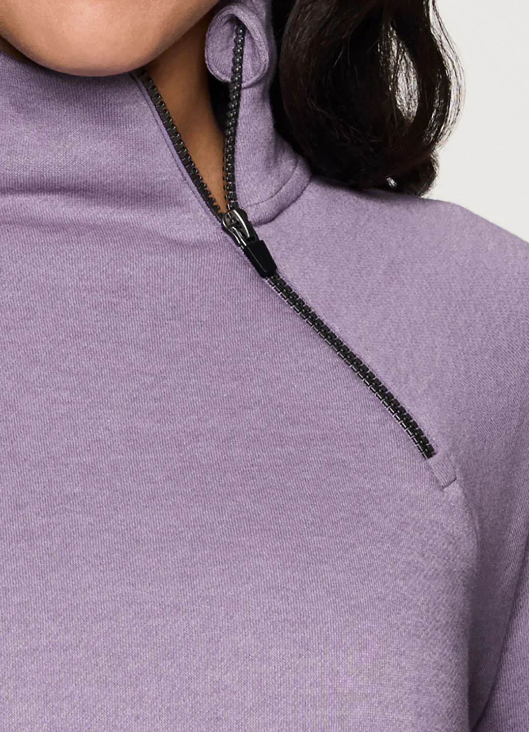 Prime Ready To Roll Fleece Zip Mock Neck Pullover - Image 20