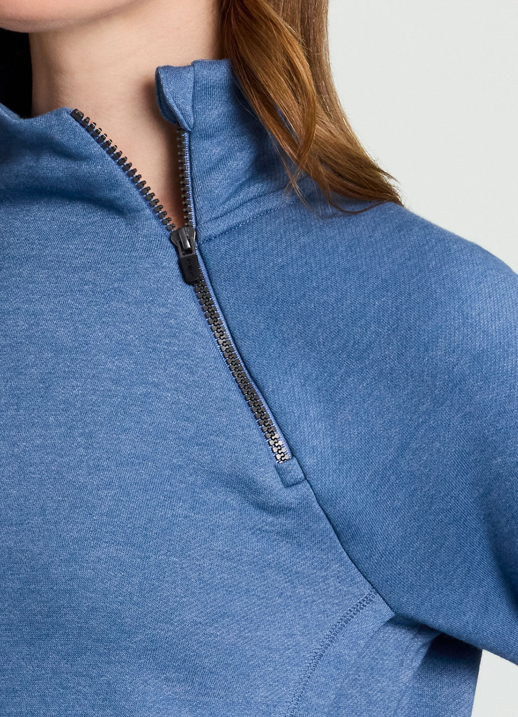 Prime Ready To Roll Fleece Zip Mock Neck Pullover - Image 30