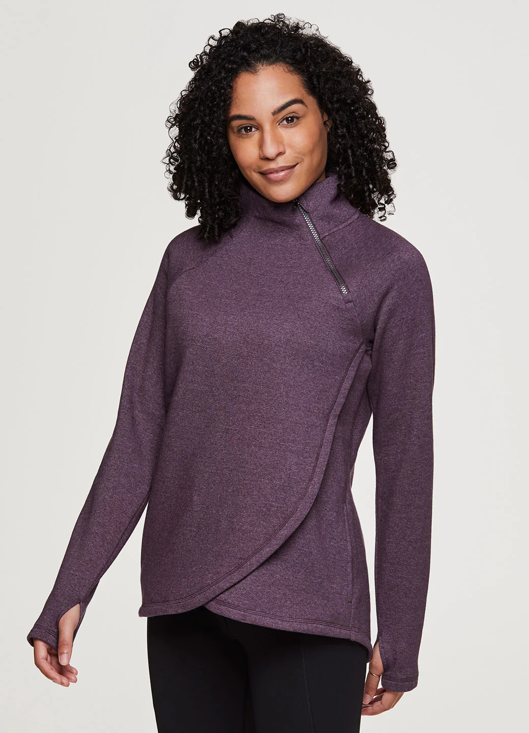 Prime Ready To Roll Fleece Zip Mock Neck Pullover - Image 49