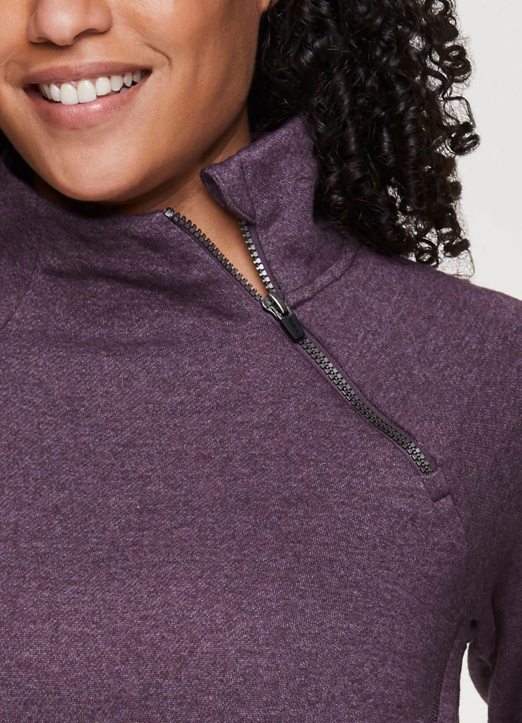 Prime Ready To Roll Fleece Zip Mock Neck Pullover - Image 50