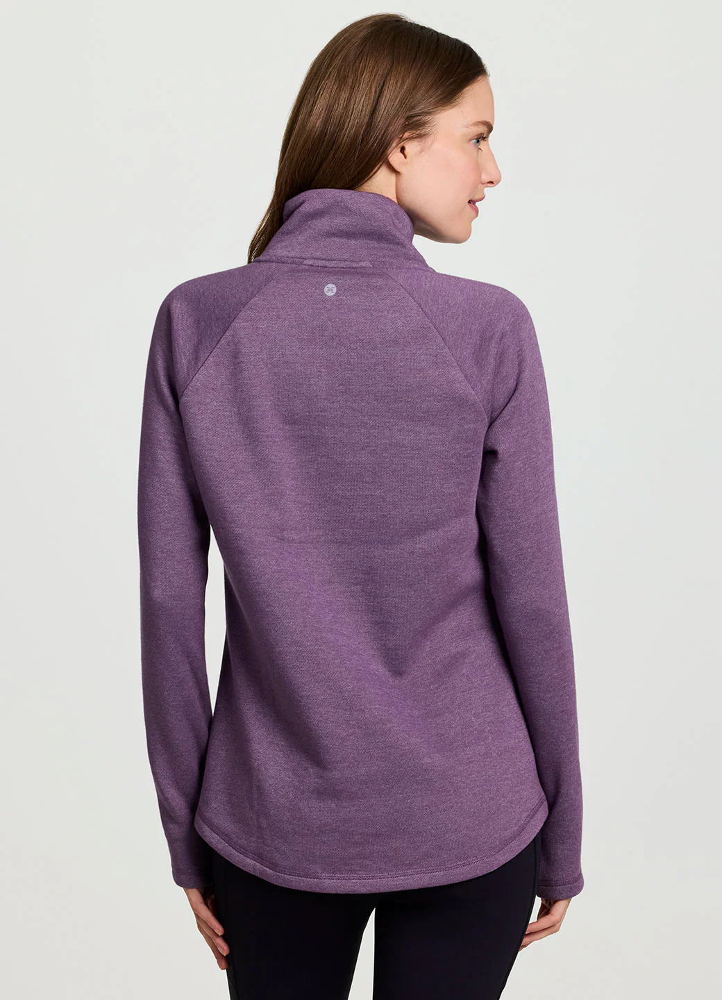 Prime Ready To Roll Fleece Zip Mock Neck Pullover - Image 7