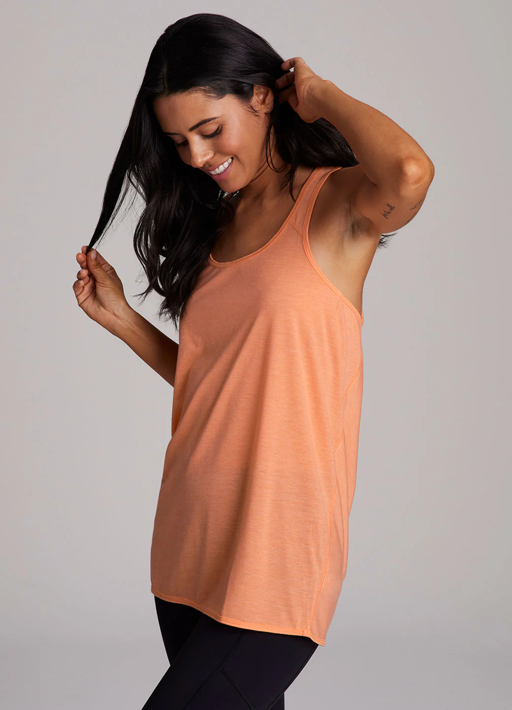 Prime Relaxed Twist Back Tank Top - Image 25
