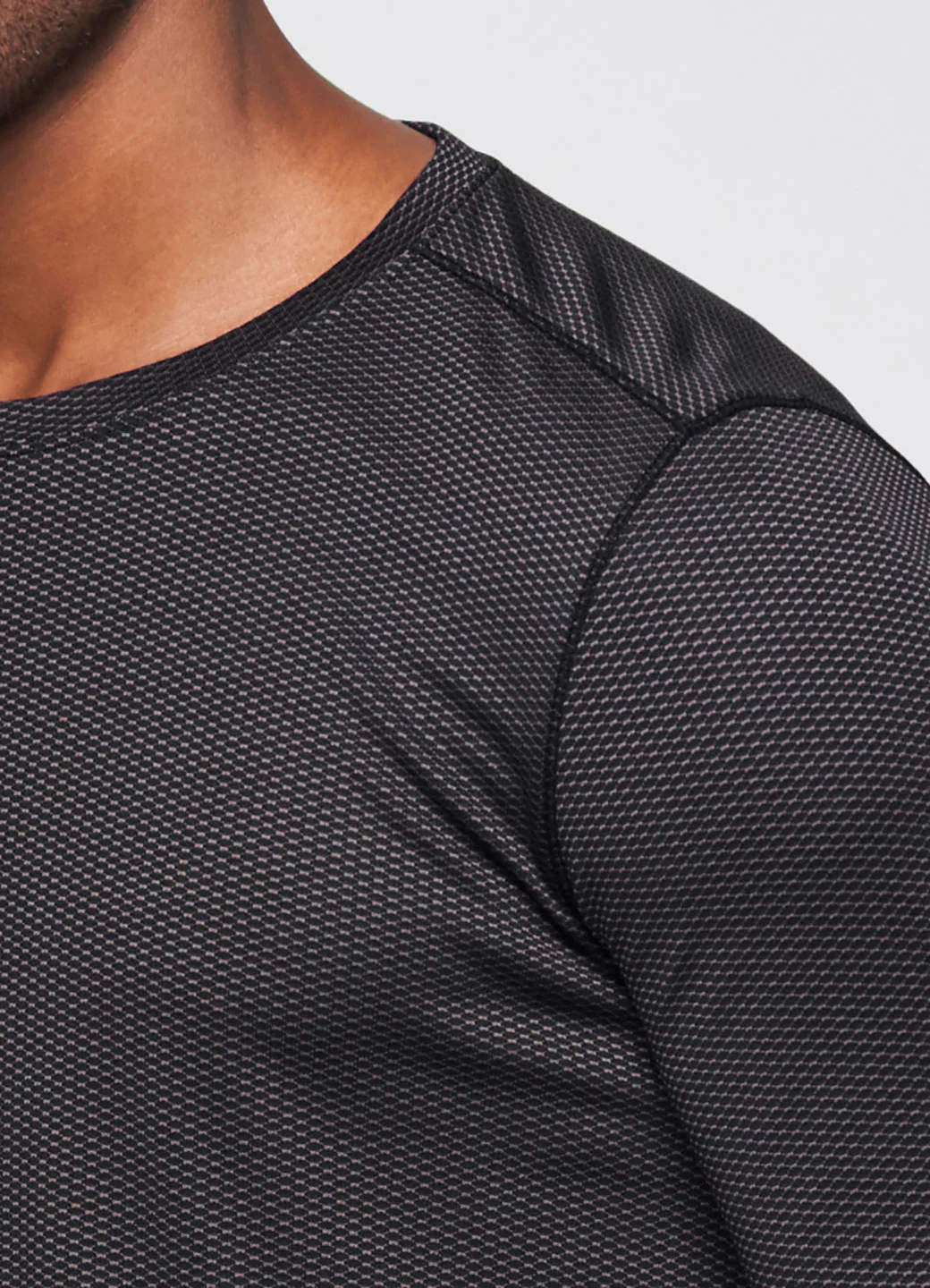 Prime Textured Long Sleeve Workout Tee - Image 10