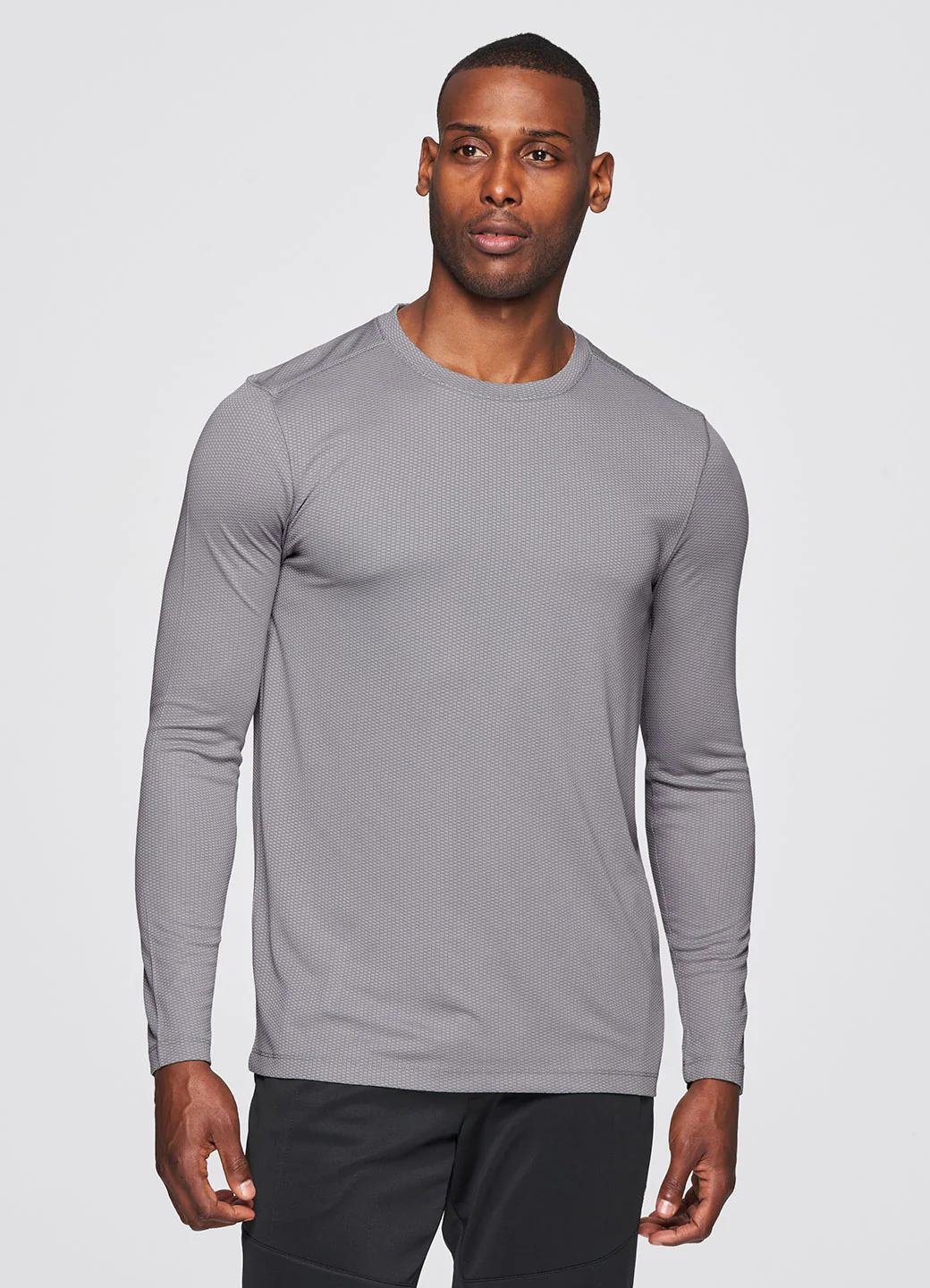 Prime Textured Long Sleeve Workout Tee - Image 13