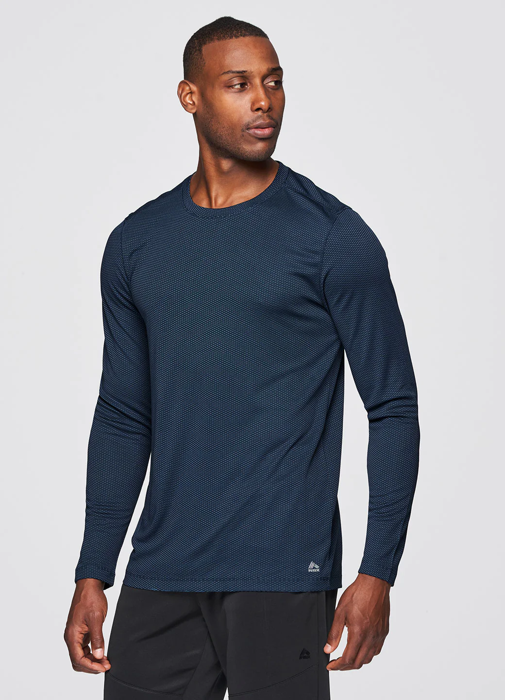 Prime Textured Long Sleeve Workout Tee - Image 4