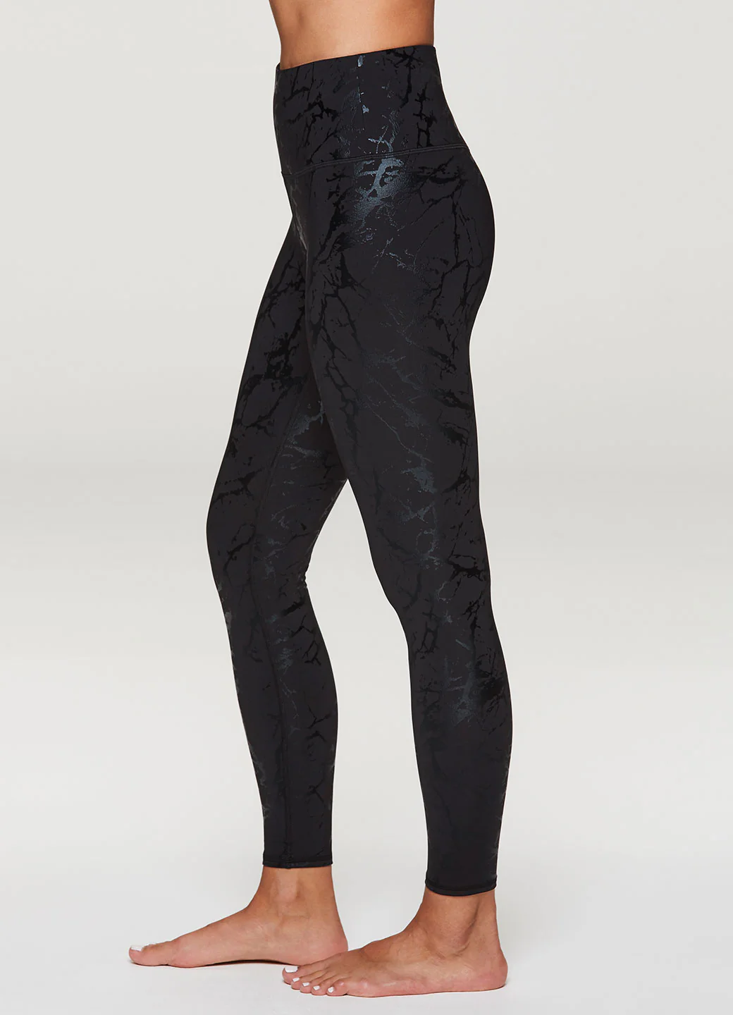 Shine Embossed Marble Legging - Image 4