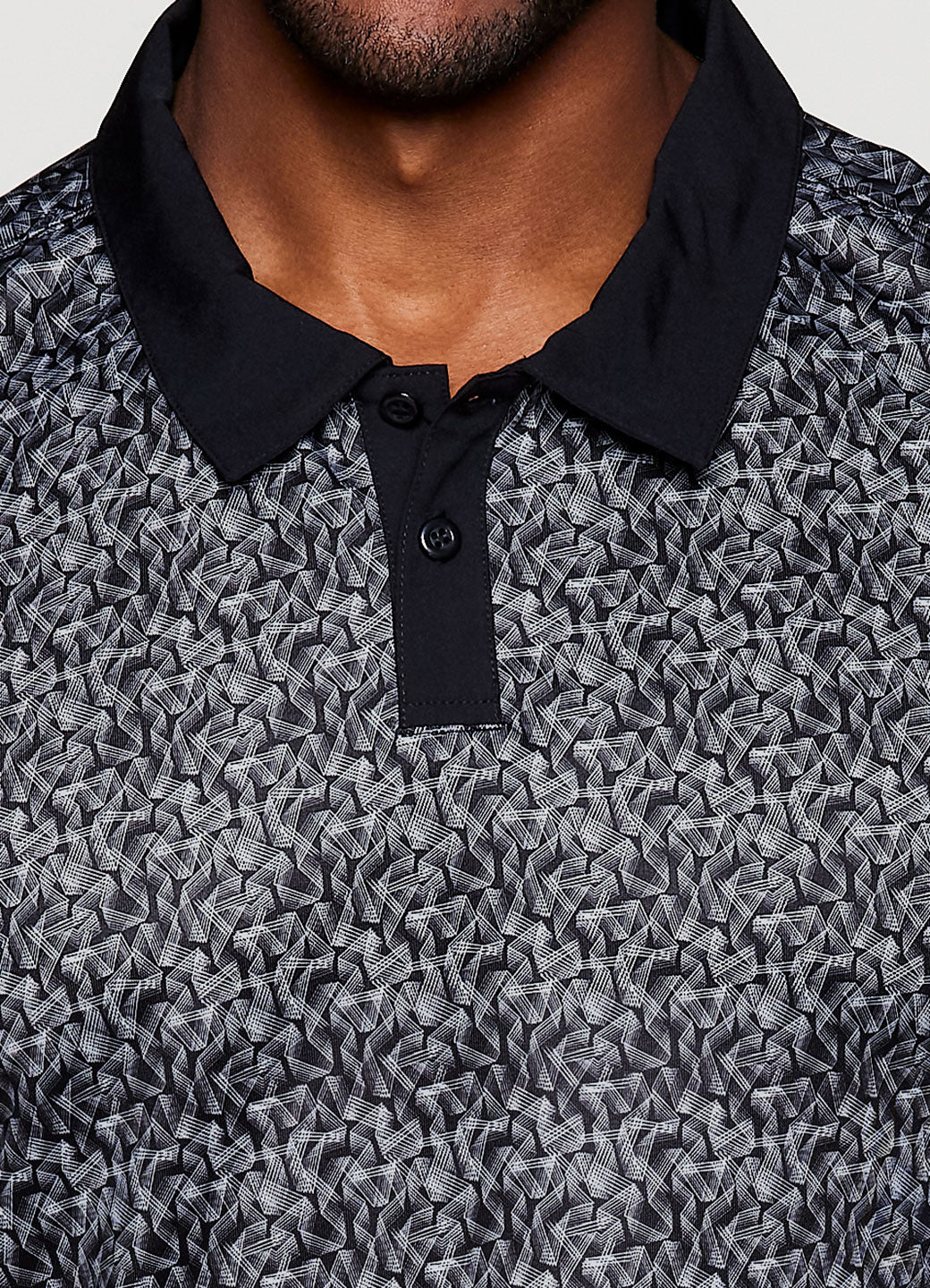 Stay On Course Geometric Polo - Image 2