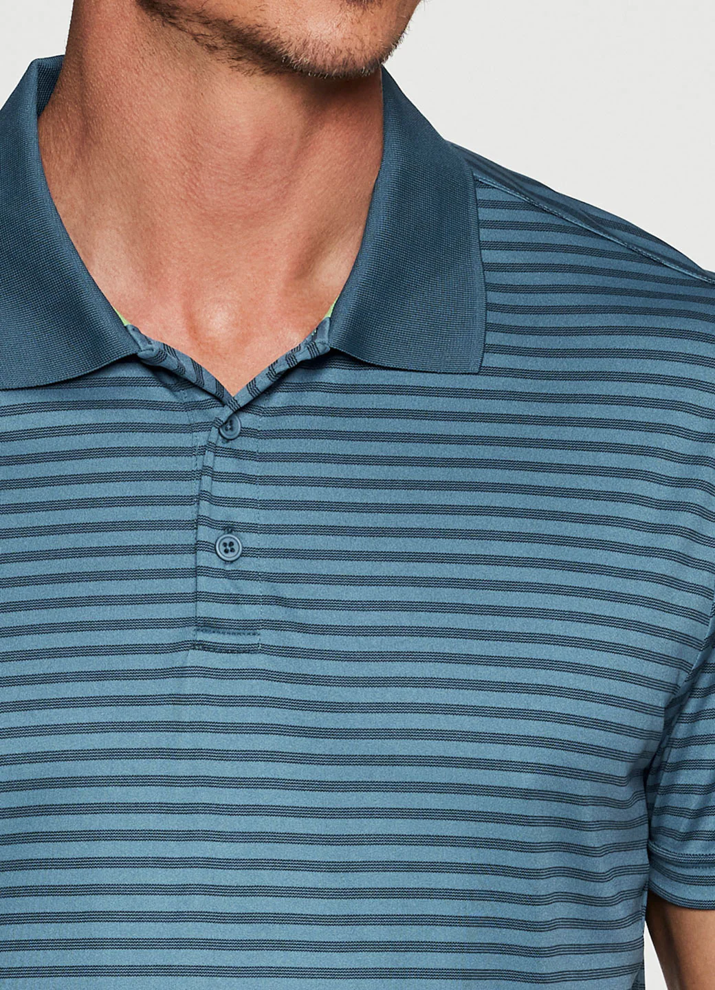 Stay On Course Striped Polo - Image 2