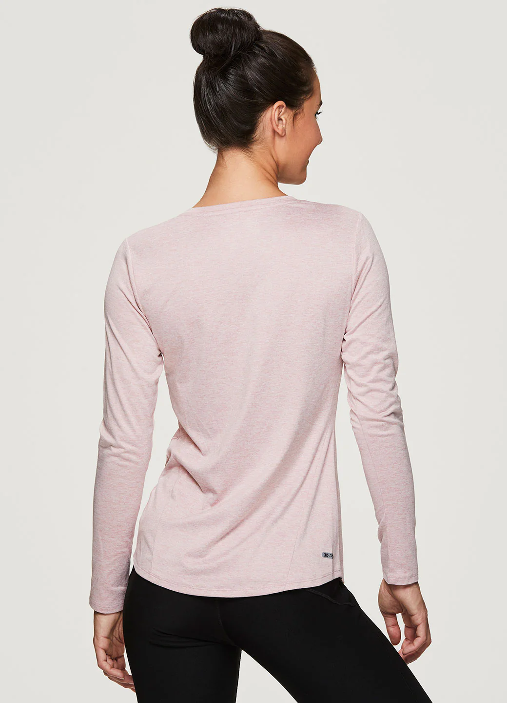 Stratus Long Sleeve V-Neck Workout Tee - Image 6