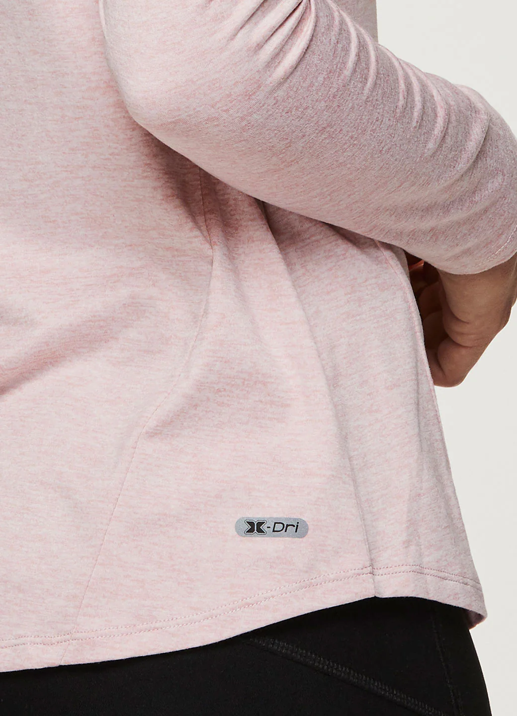 Stratus Long Sleeve V-Neck Workout Tee - Image 8