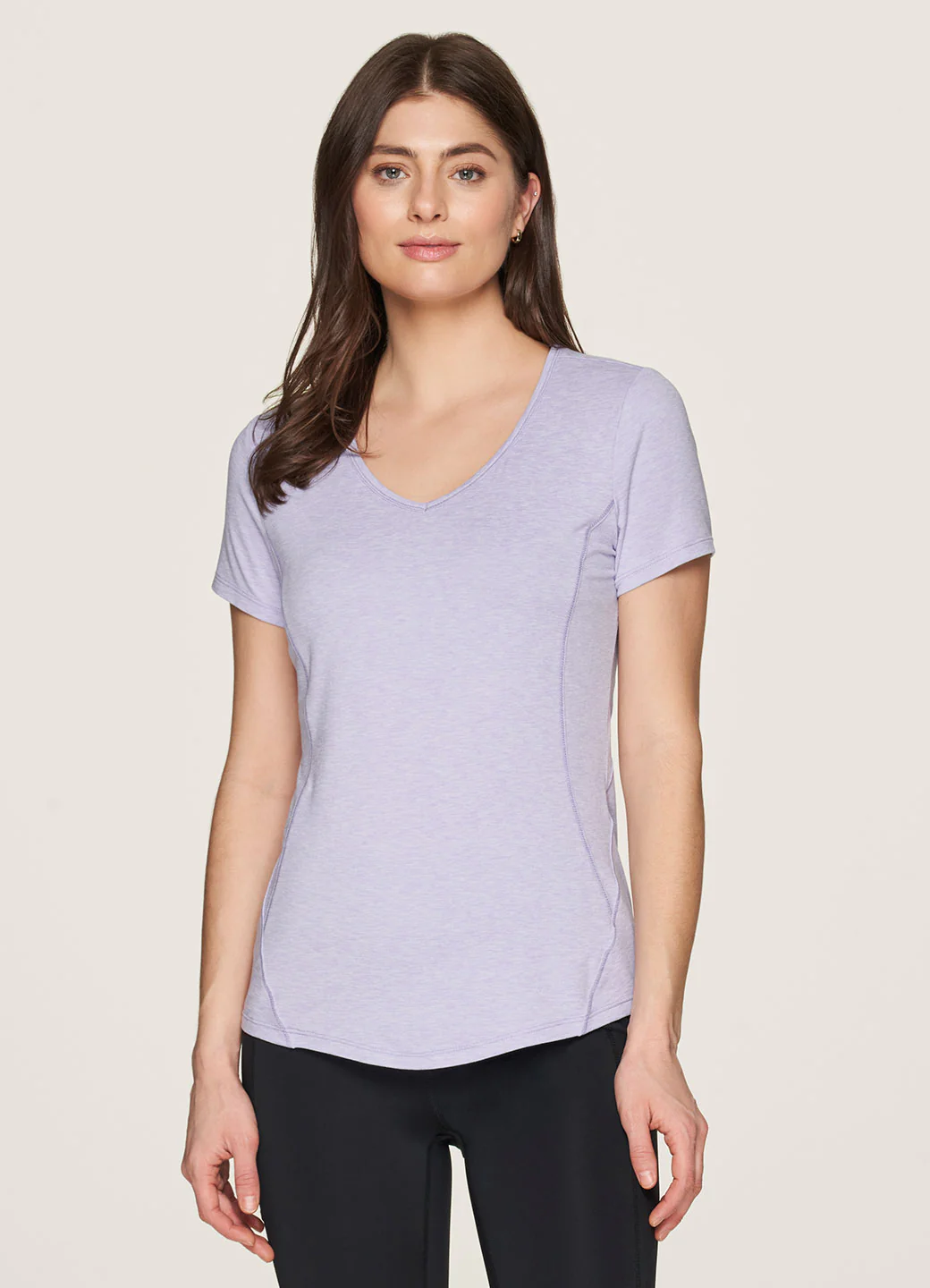 Stratus Super Soft Heathered V-Neck Tee - Image 11