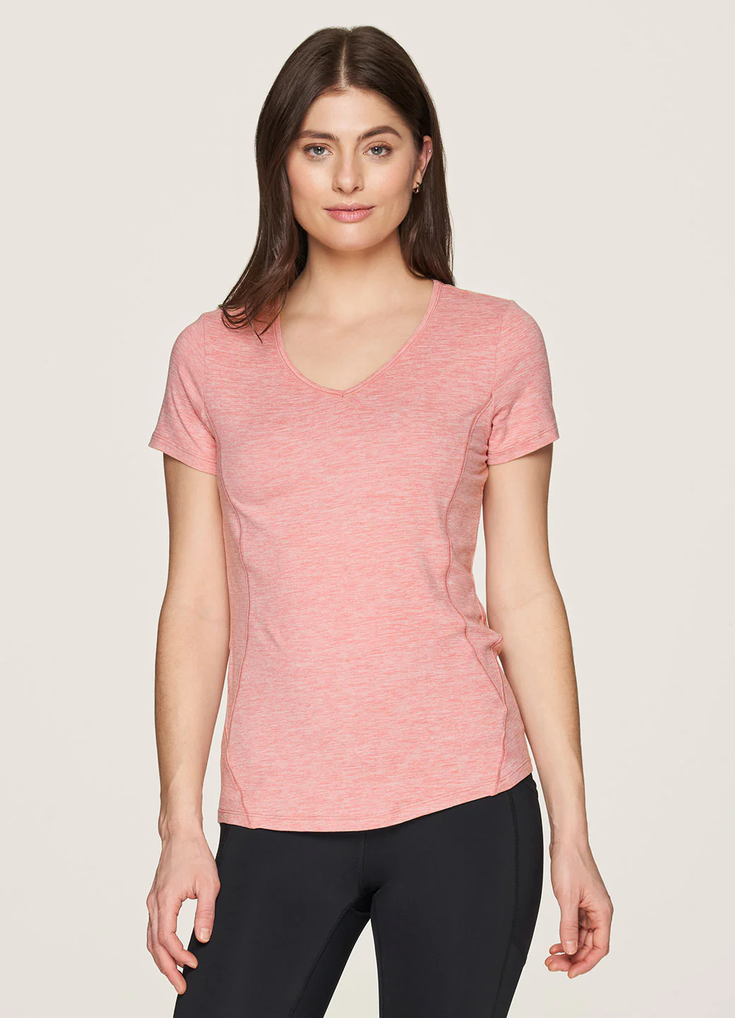 Stratus Super Soft Heathered V-Neck Tee - Image 3
