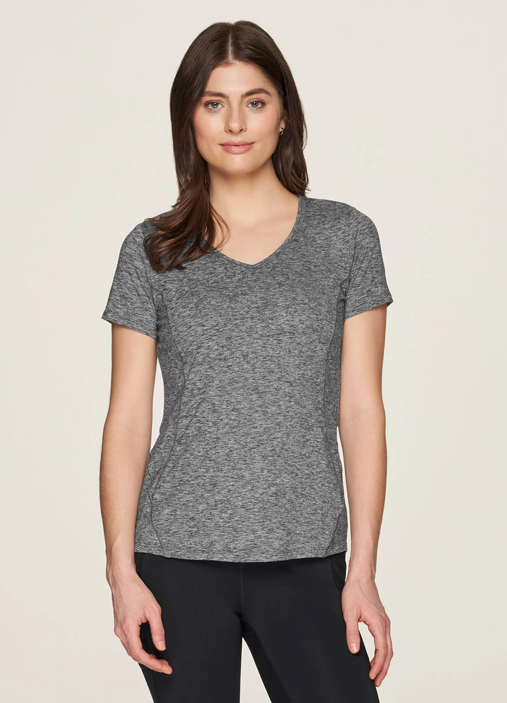 Stratus Super Soft Heathered V-Neck Tee - Image 7
