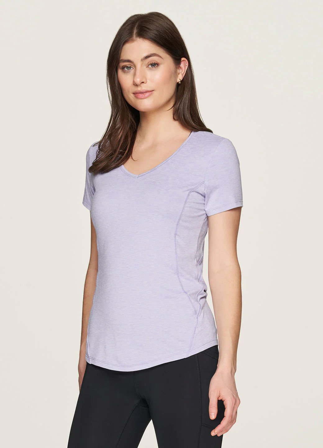 Stratus Super Soft Heathered V-Neck Tee - Image 9
