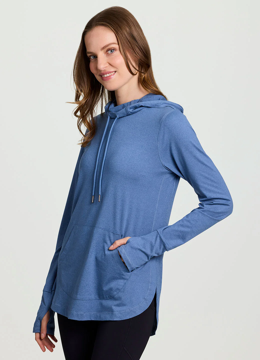 Studio Breathe Super Soft Hoodie Tunic - Image 13