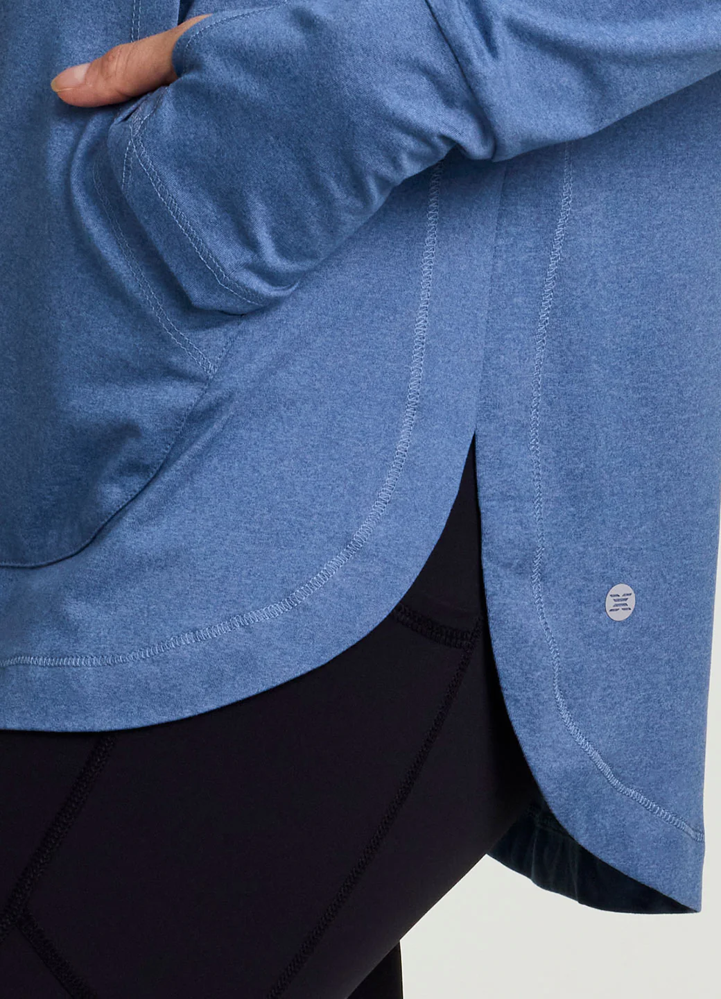 Studio Breathe Super Soft Hoodie Tunic - Image 14