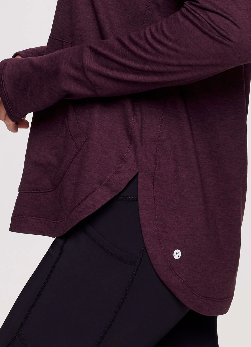 Studio Breathe Super Soft Hoodie Tunic - Image 49