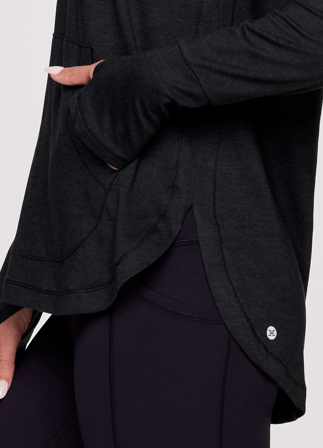 Studio Breathe Super Soft Hoodie Tunic - Image 5