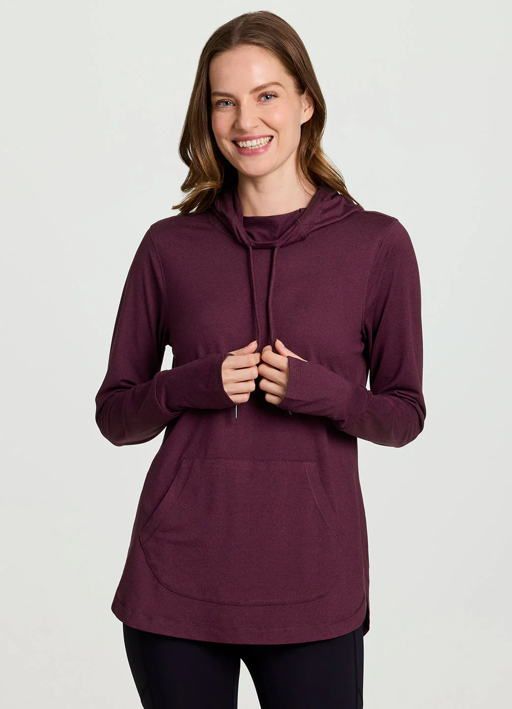 Studio Breathe Super Soft Hoodie Tunic - Image 7