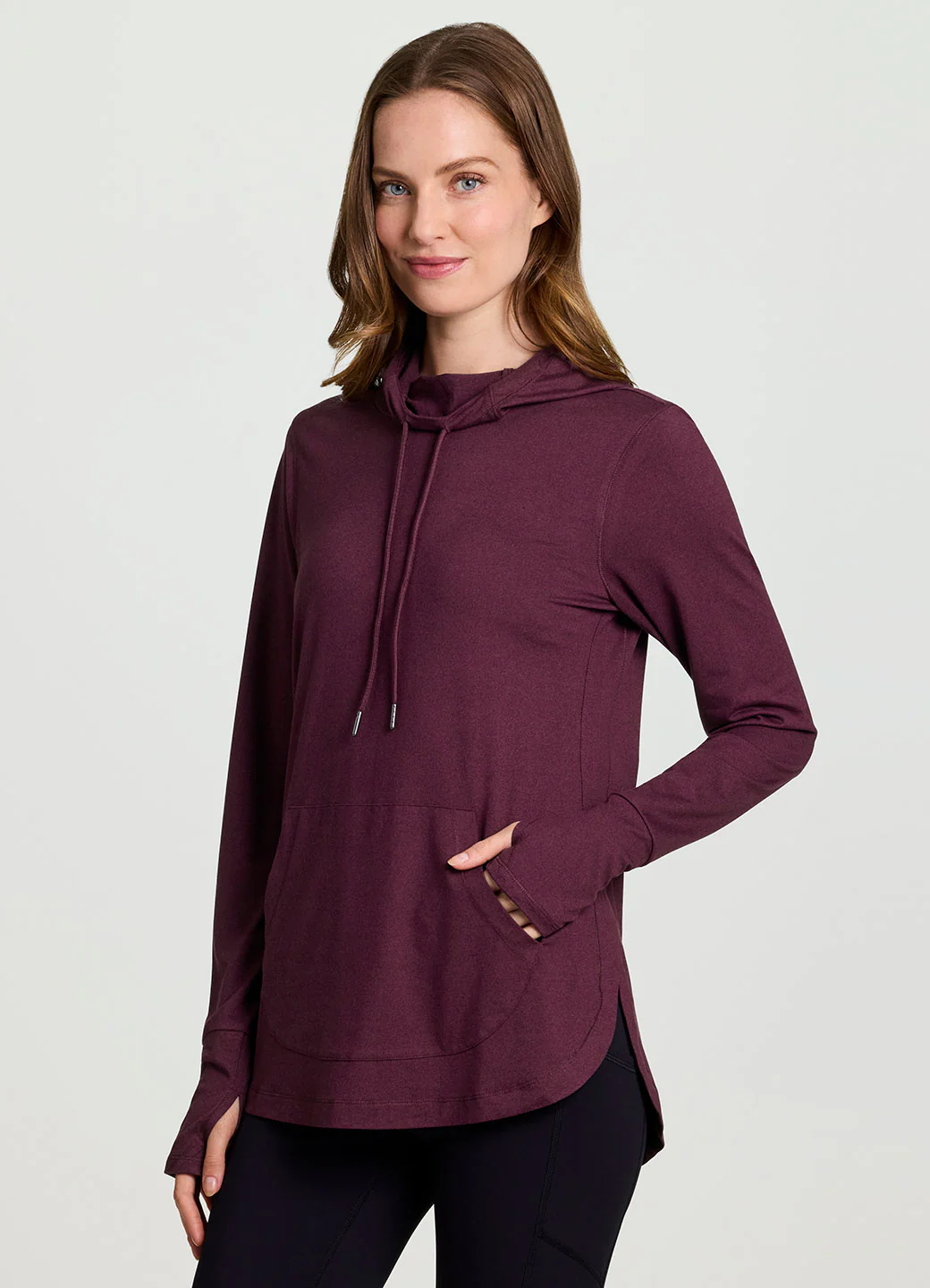 Studio Breathe Super Soft Hoodie Tunic - Image 9
