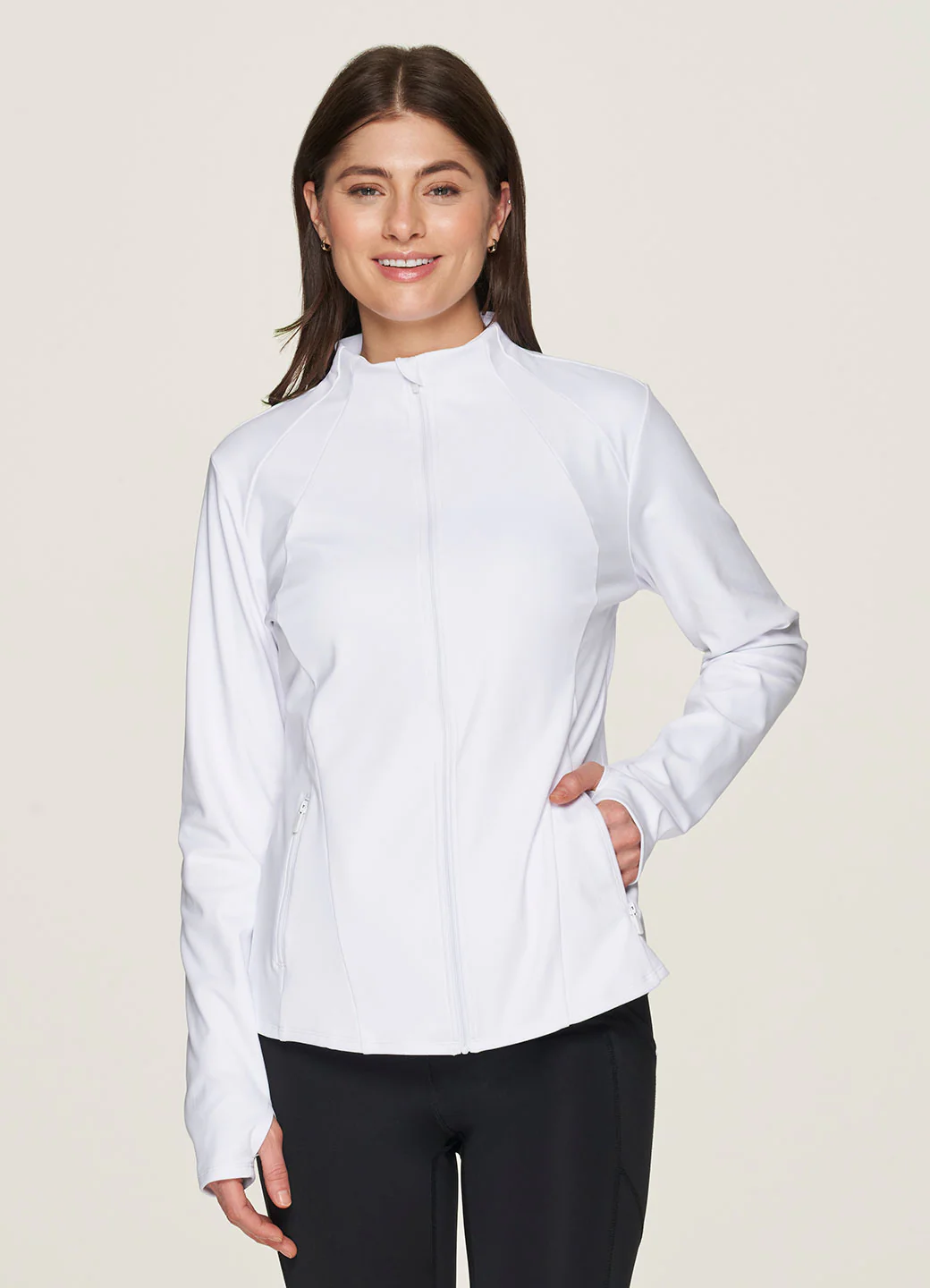 Studio Daily Super Soft Mock Neck Jacket - Image 15