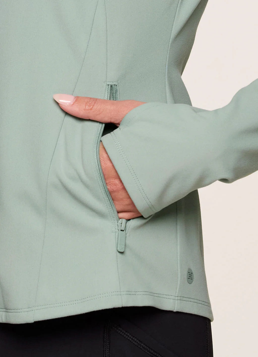 Studio Daily Super Soft Mock Neck Jacket - Image 4