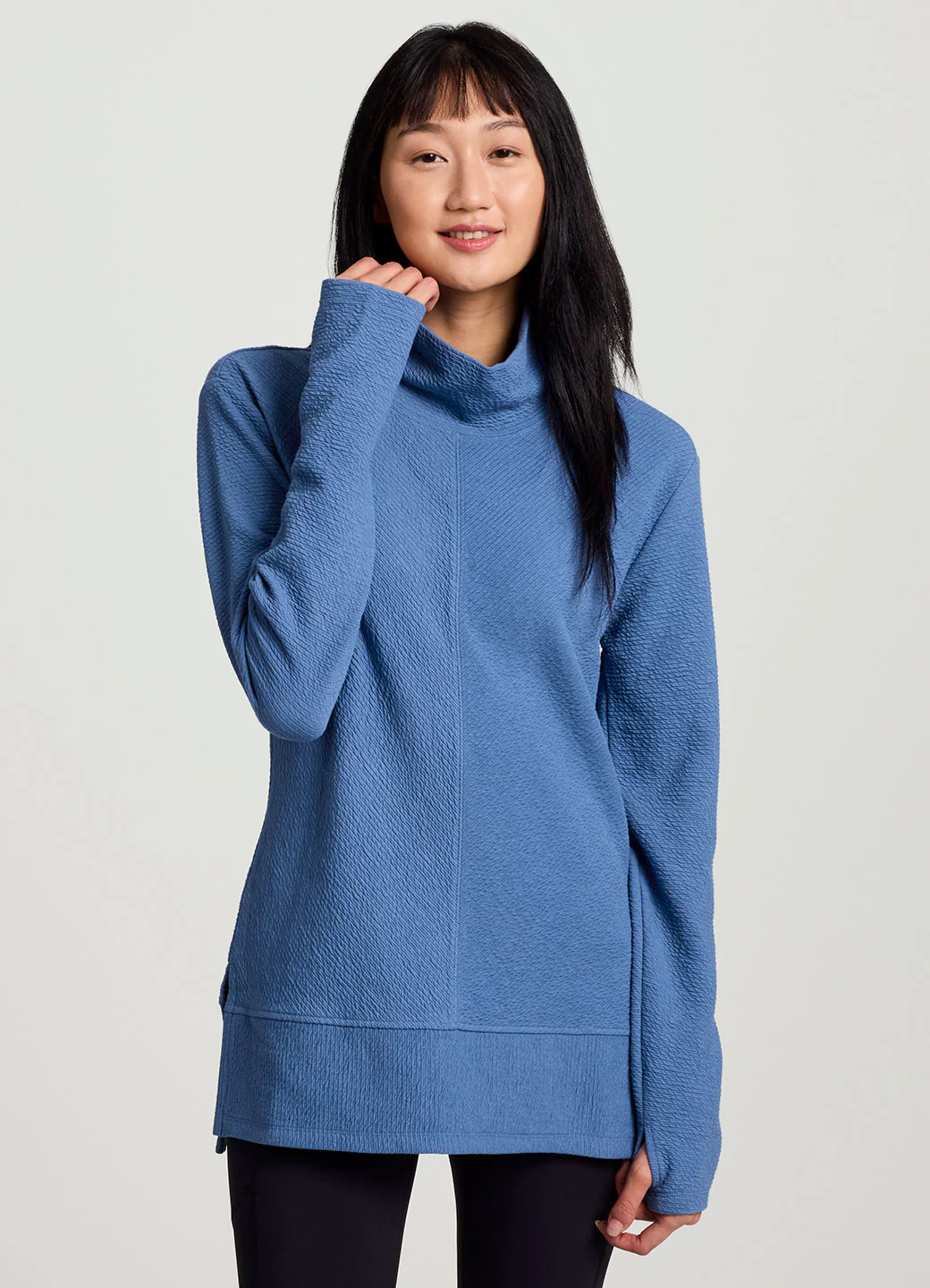 Studio Jacquard Mock Neck Pullover - Image 23