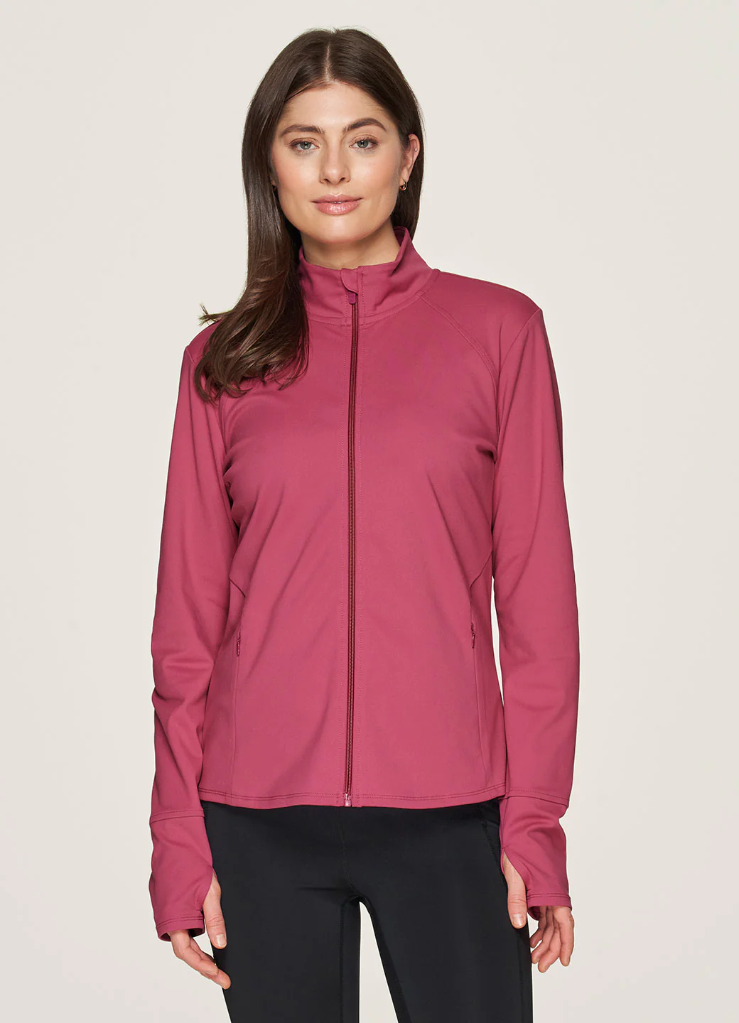 Studio To Street Super Soft Mock Neck Jacket - Image 10