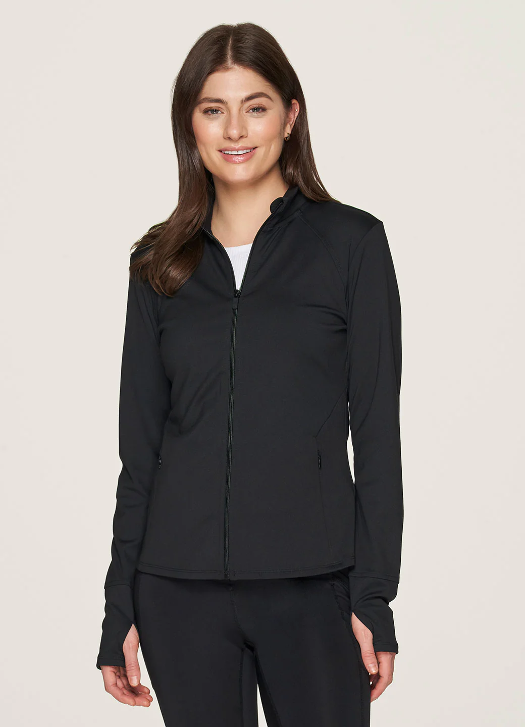 Studio To Street Super Soft Mock Neck Jacket - Image 13