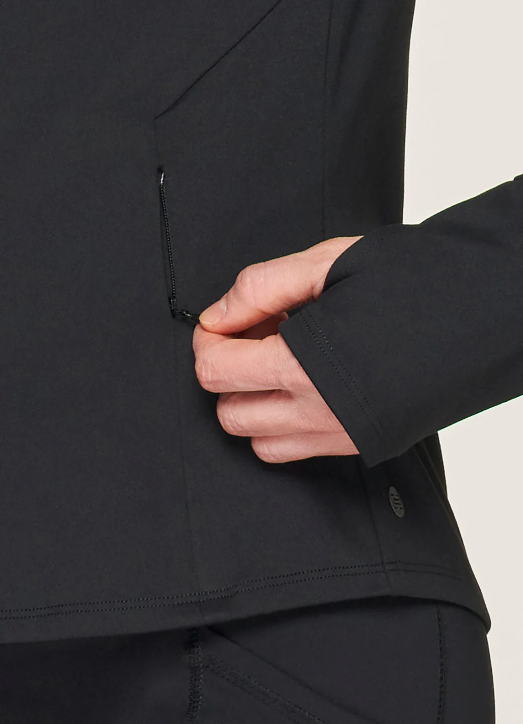 Studio To Street Super Soft Mock Neck Jacket - Image 14