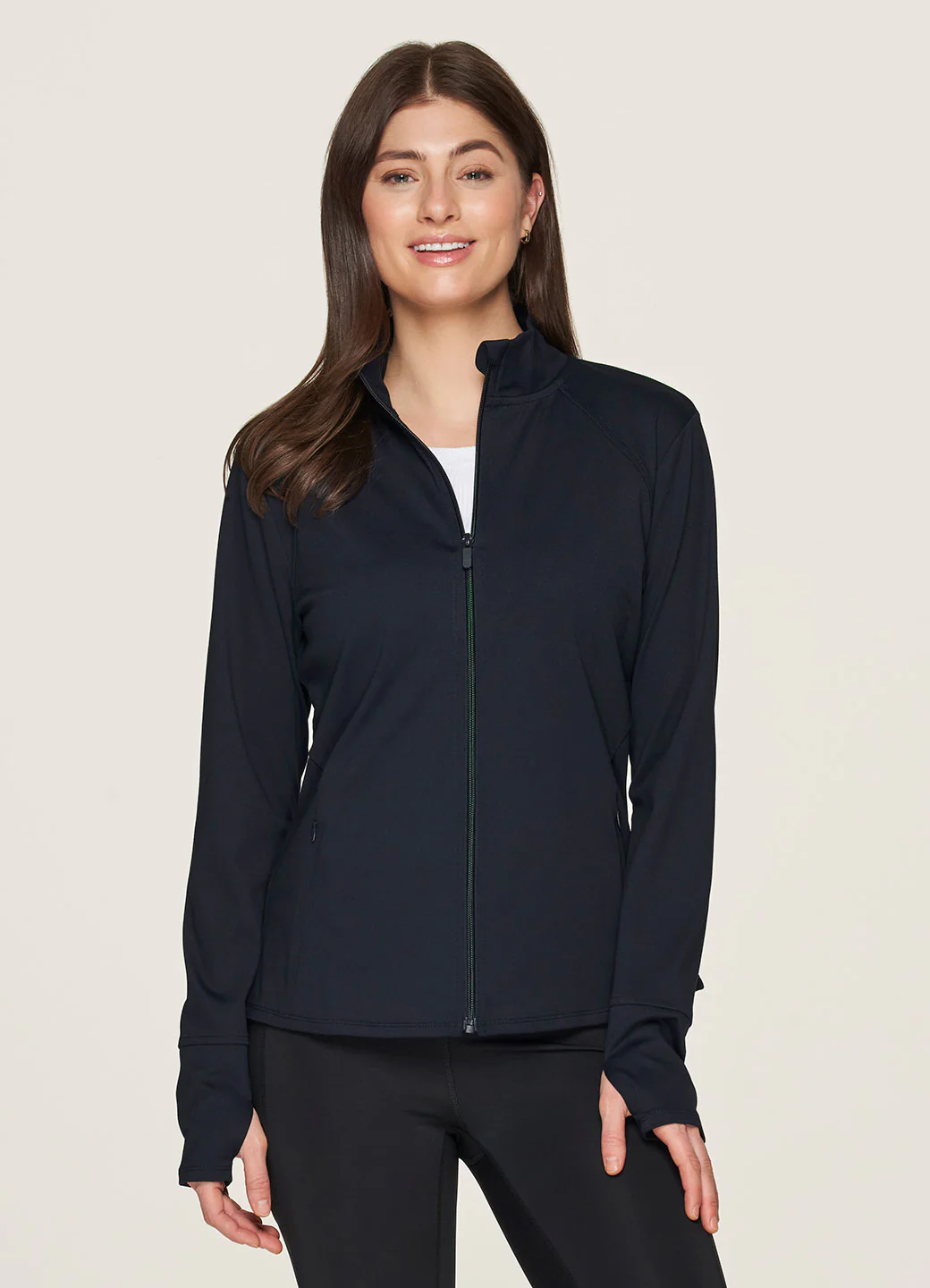 Studio To Street Super Soft Mock Neck Jacket - Image 3