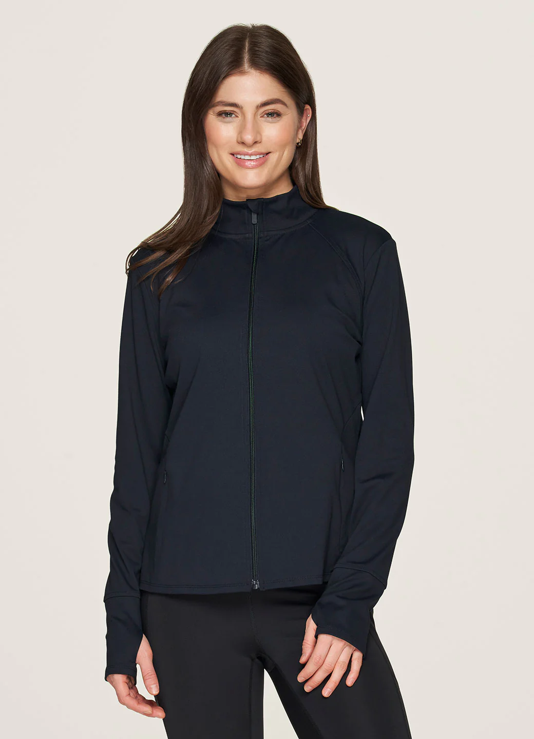 Studio To Street Super Soft Mock Neck Jacket - Image 5