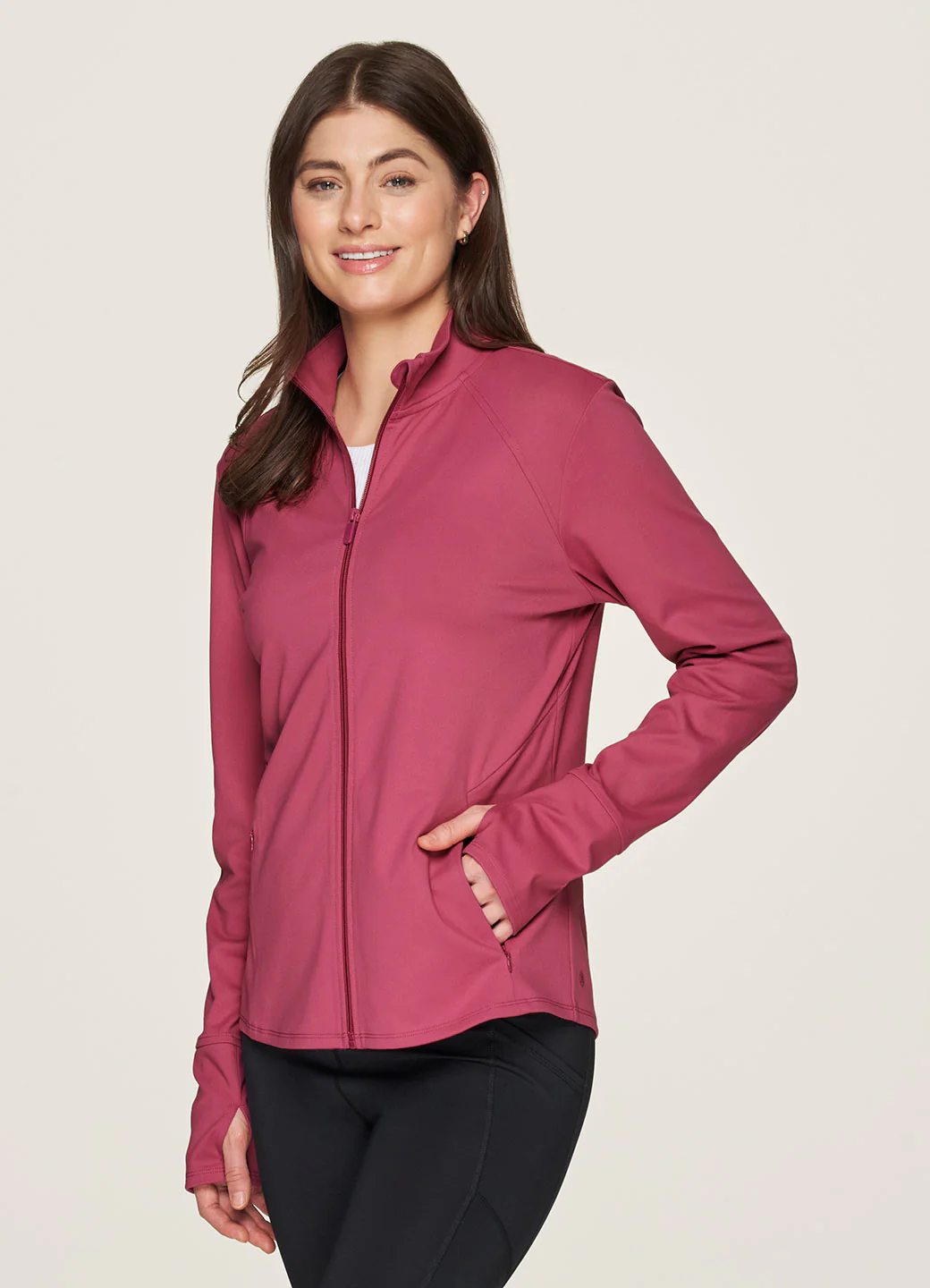 Studio To Street Super Soft Mock Neck Jacket - Image 6