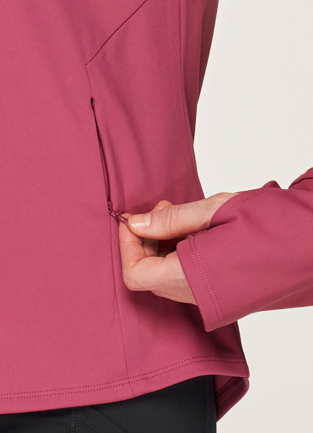 Studio To Street Super Soft Mock Neck Jacket - Image 9