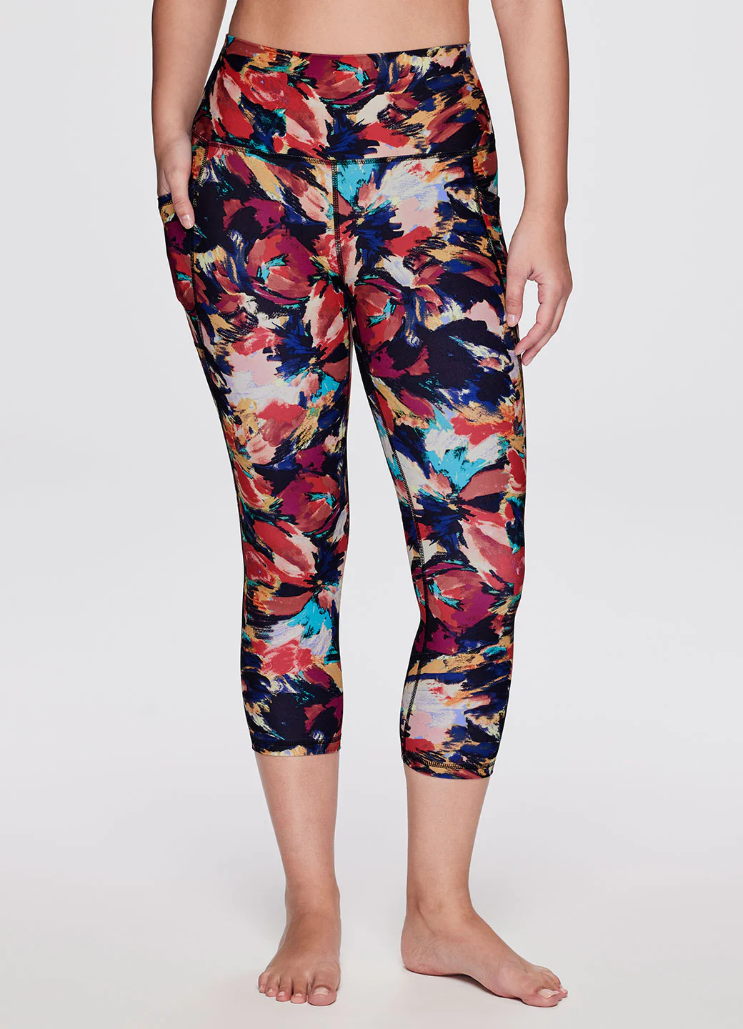 Summer Blossom Super Soft Capri - Image 3