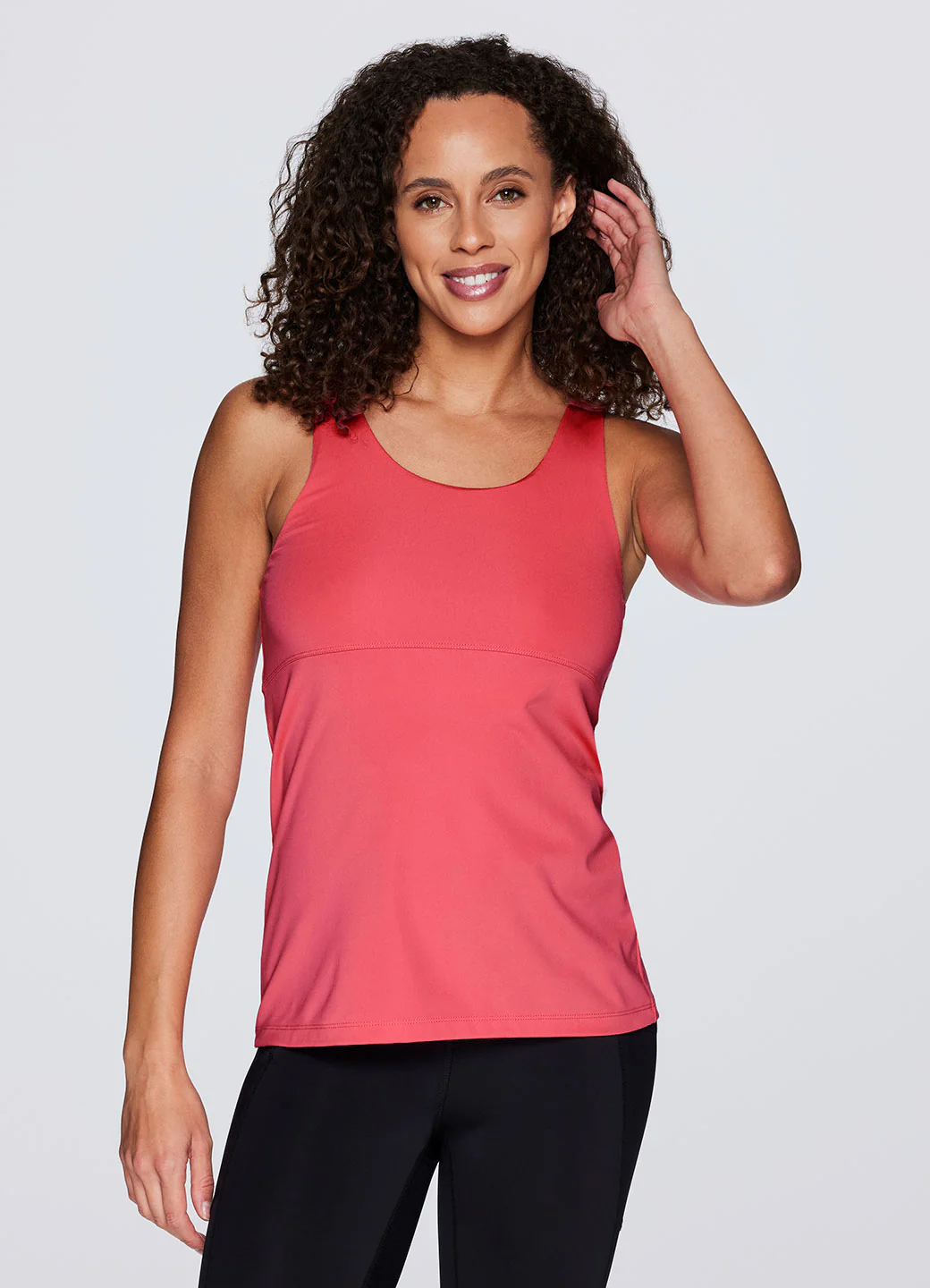 Super Soft Strappy Shelf Bra Tank - Image 10