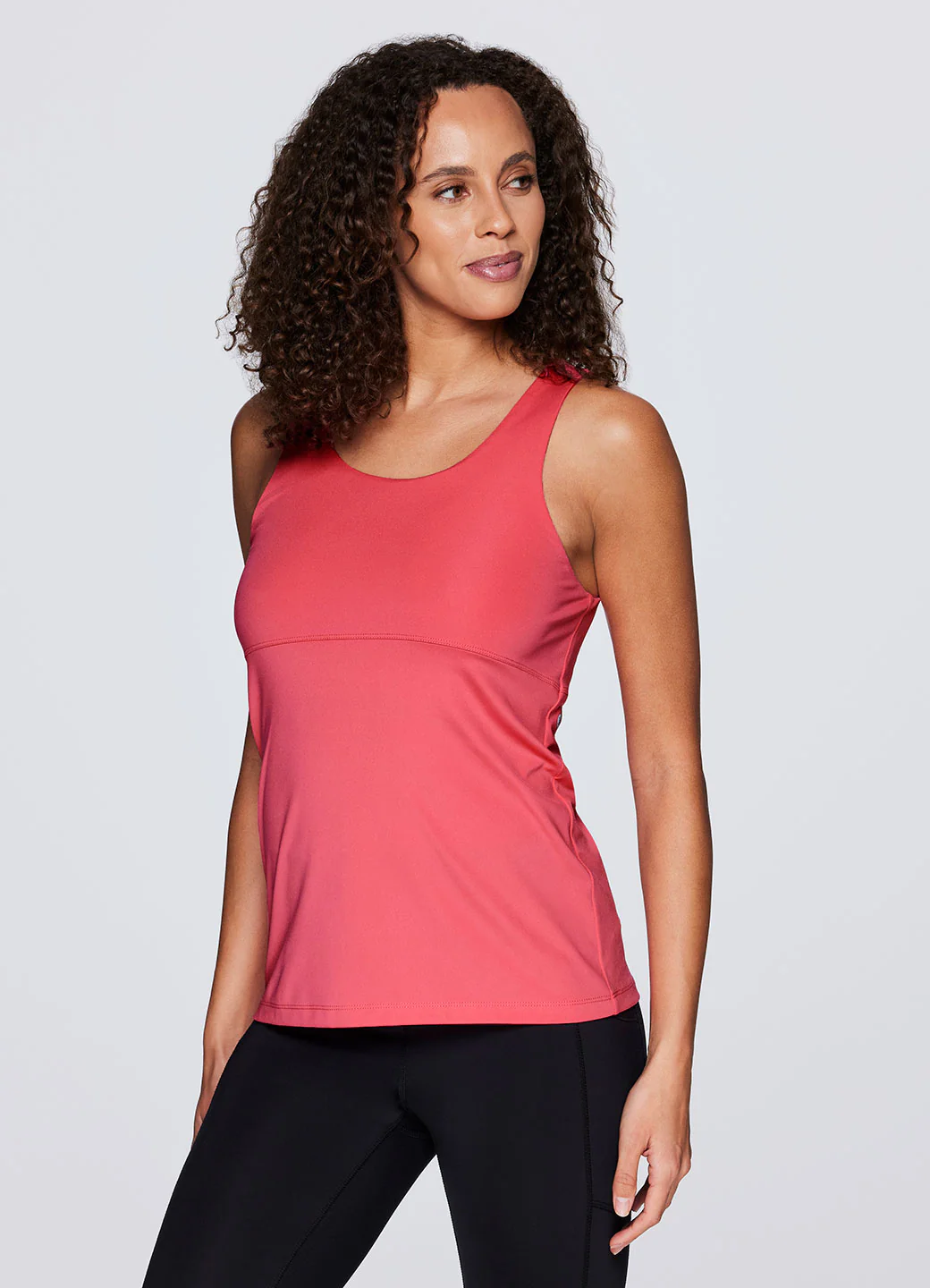 Super Soft Strappy Shelf Bra Tank - Image 11