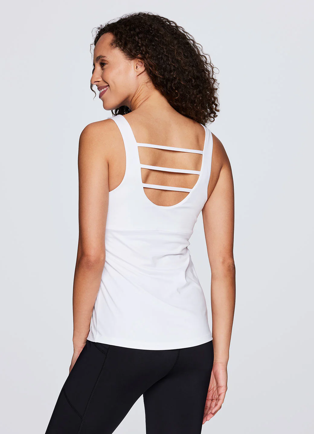 Super Soft Strappy Shelf Bra Tank - Image 5