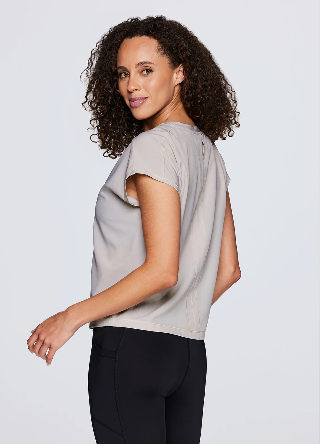 Tivoli Stretch Woven Tee - Image 10