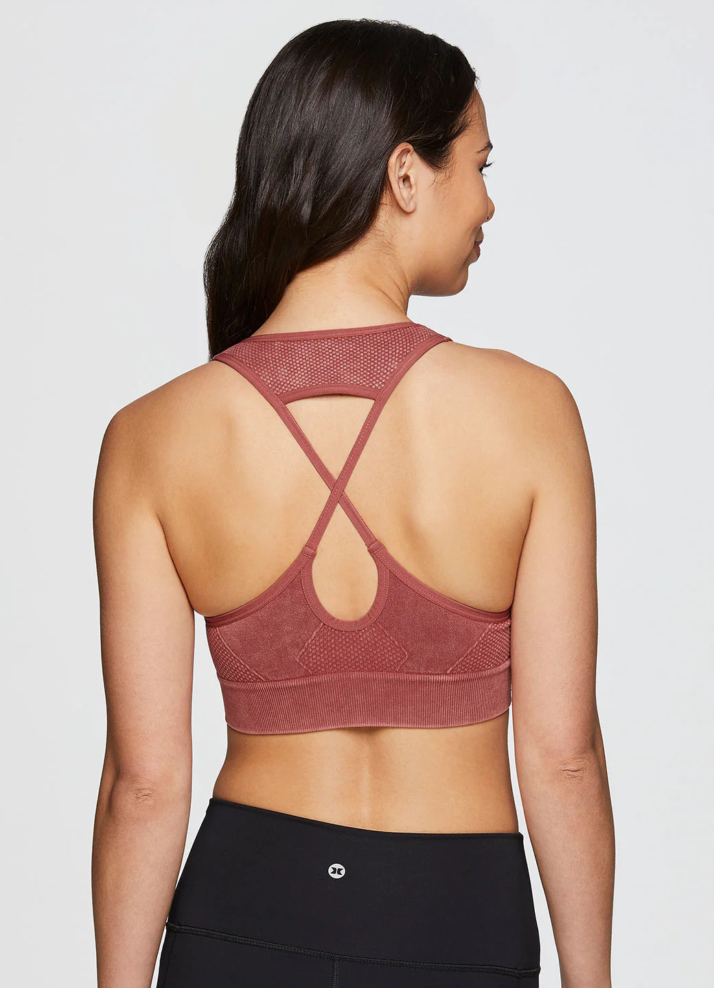 Washed Crossback Bra - Image 2