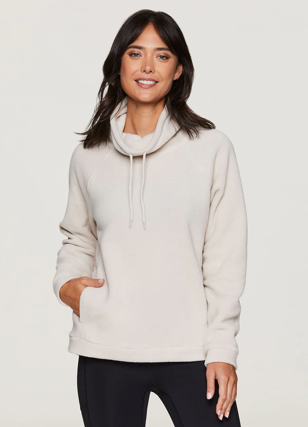 Windham Fleece Cowl Neck Pullover - Image 5