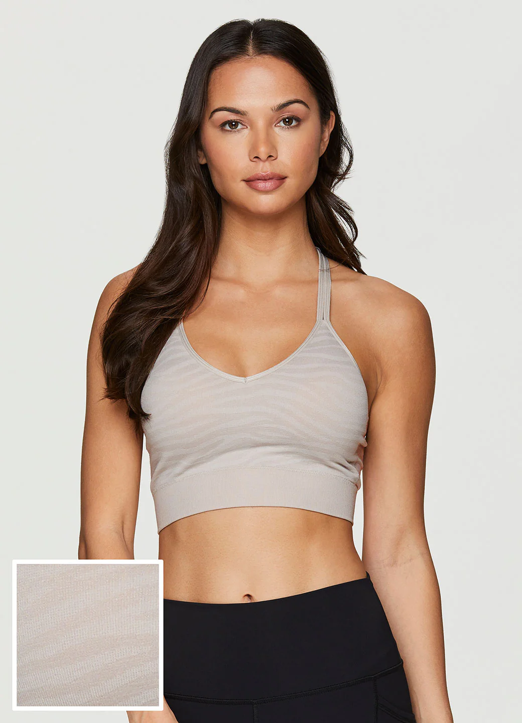 Zebra Jaquard T-Back Bra - Image 10