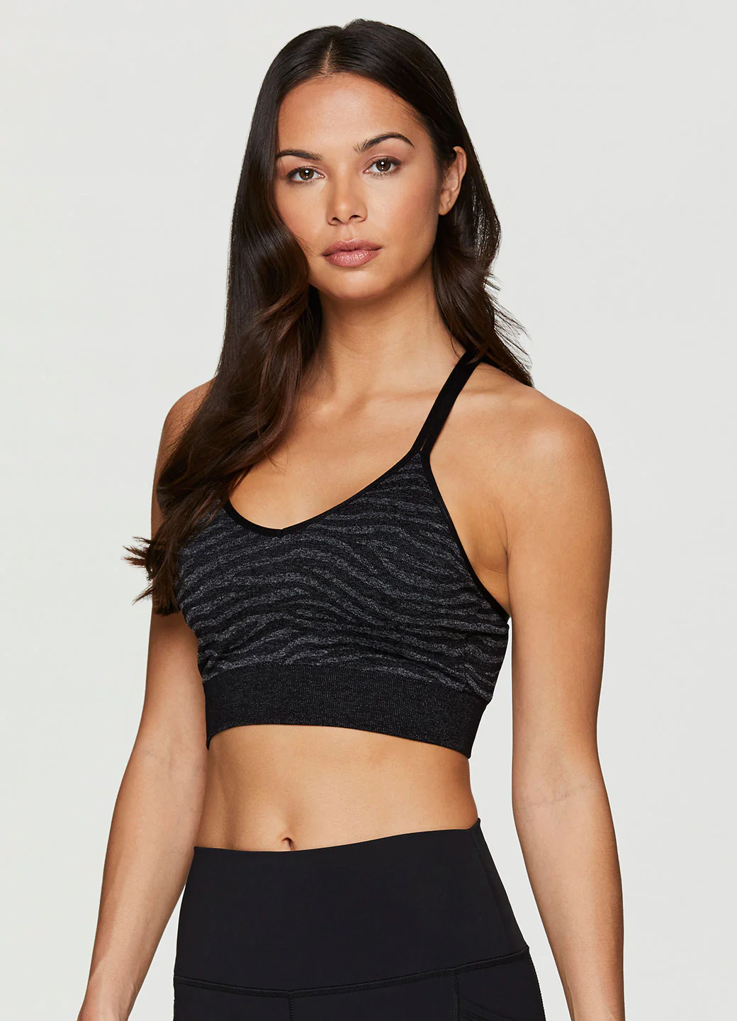 Zebra Jaquard T-Back Bra - Image 7