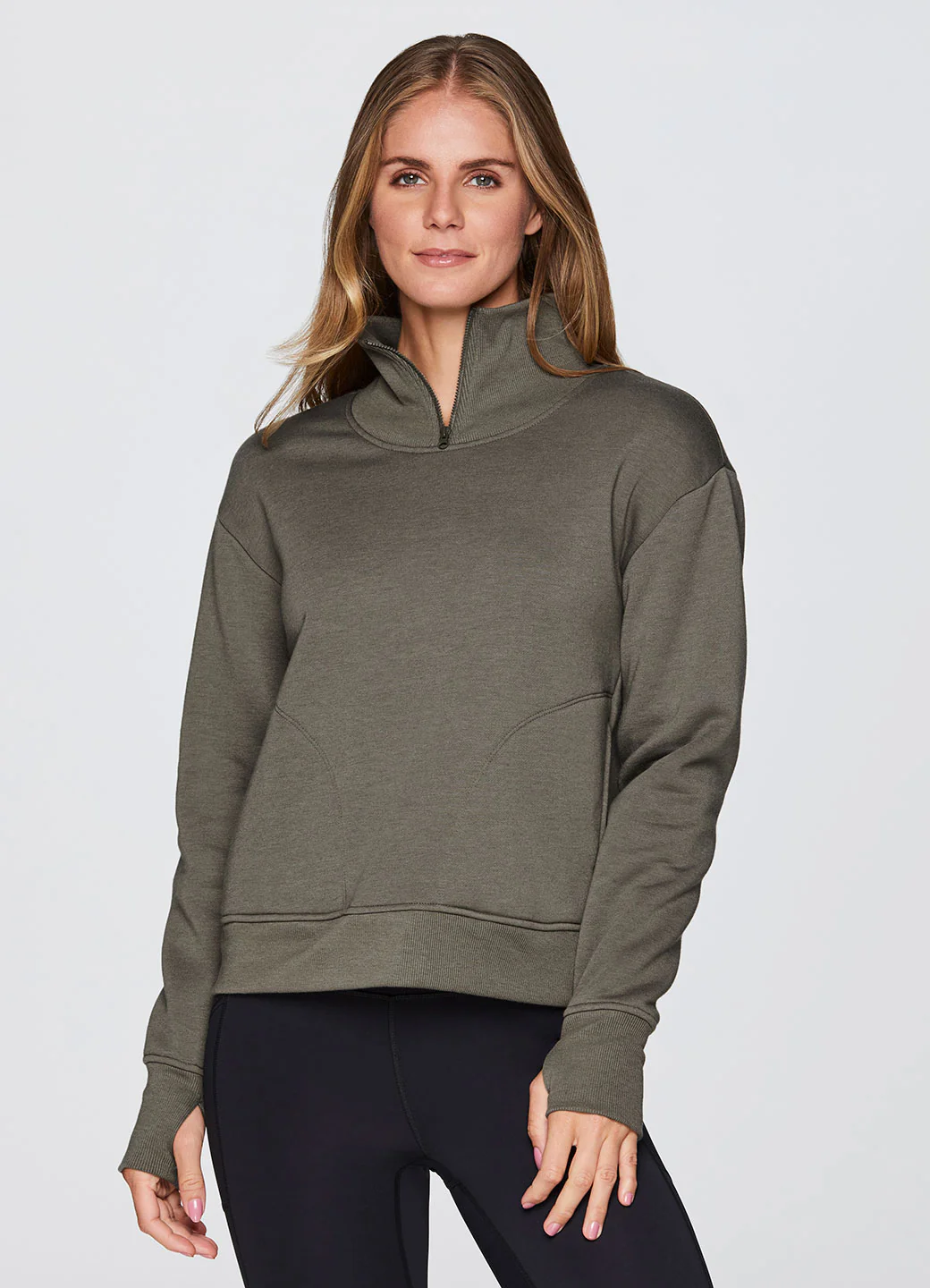 Zen Cloud 1/4 Zip Sweatshirt - Image 11