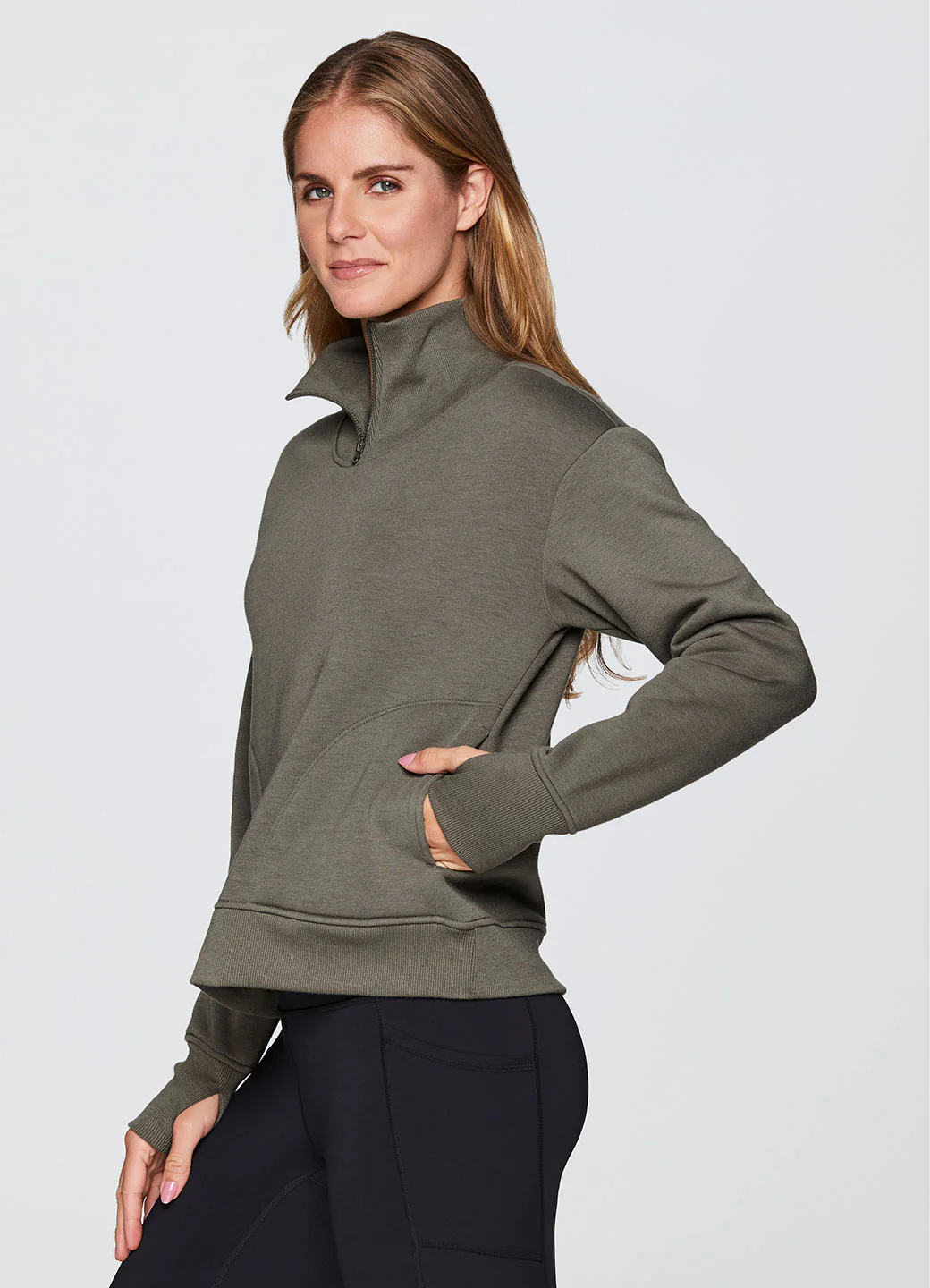 Zen Cloud 1/4 Zip Sweatshirt - Image 12