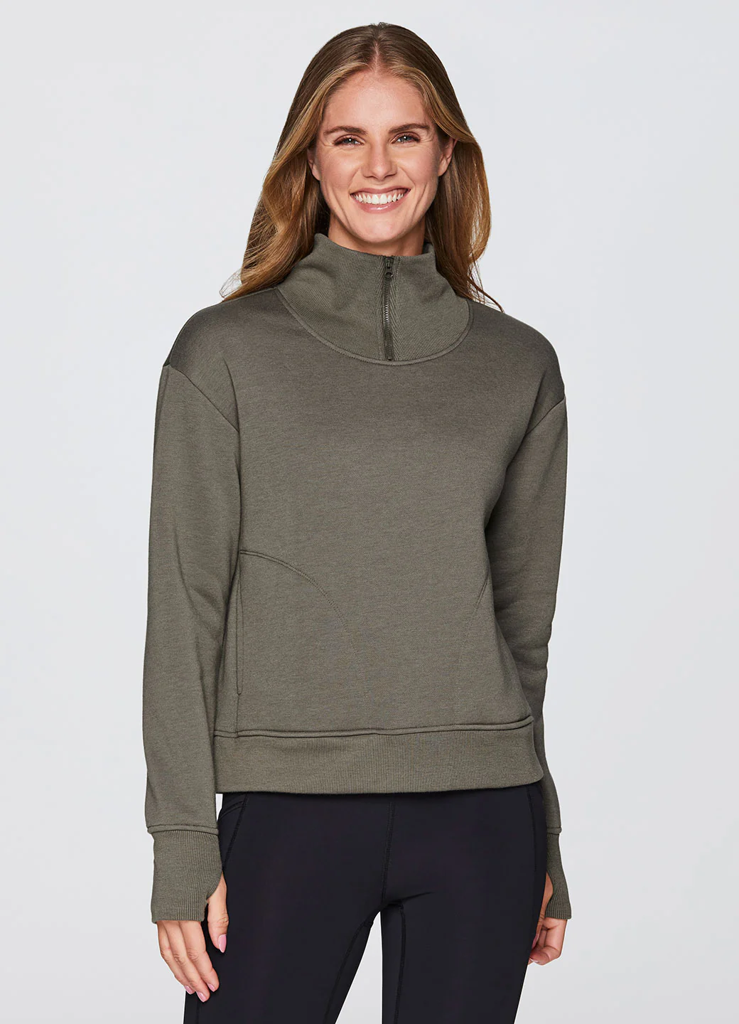 Zen Cloud 1/4 Zip Sweatshirt - Image 14