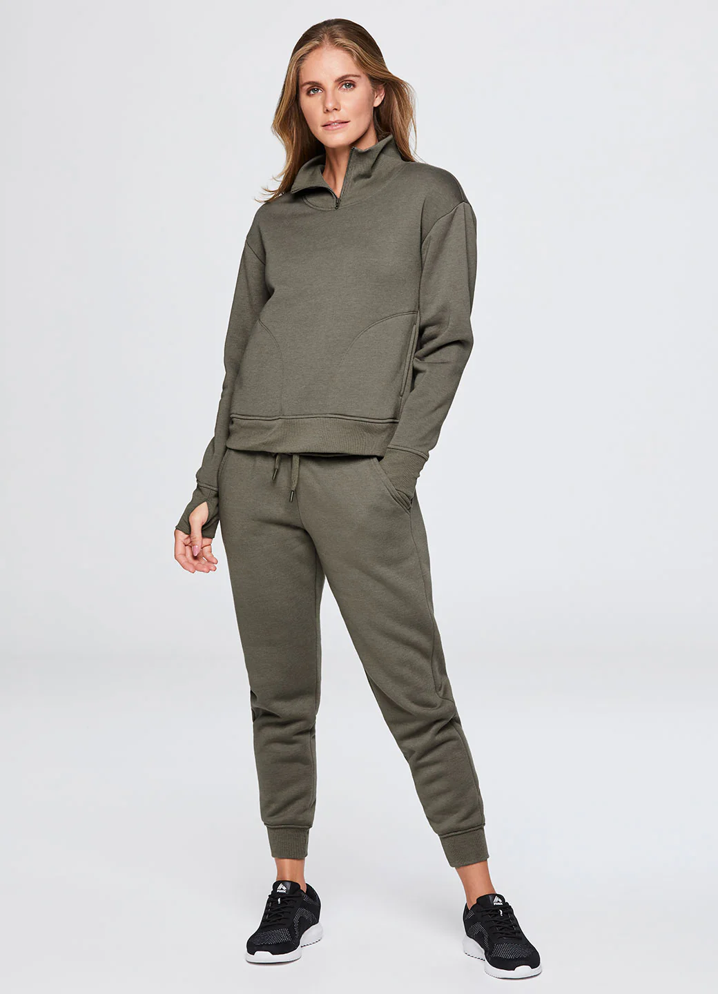Zen Cloud 1/4 Zip Sweatshirt - Image 15