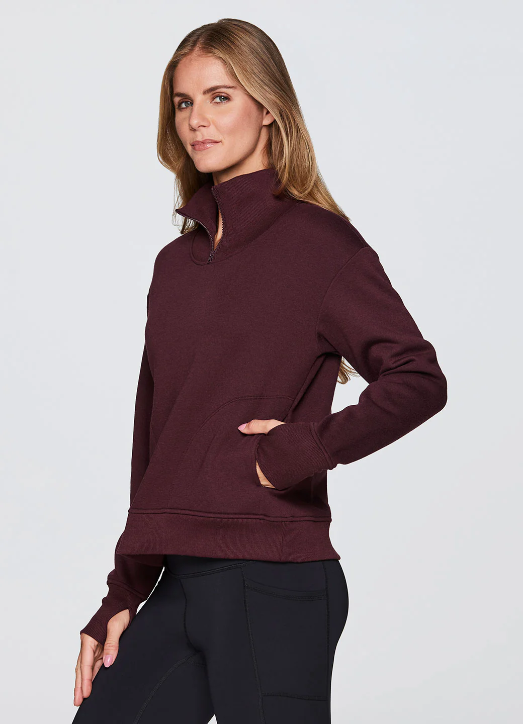 Zen Cloud 1/4 Zip Sweatshirt - Image 2